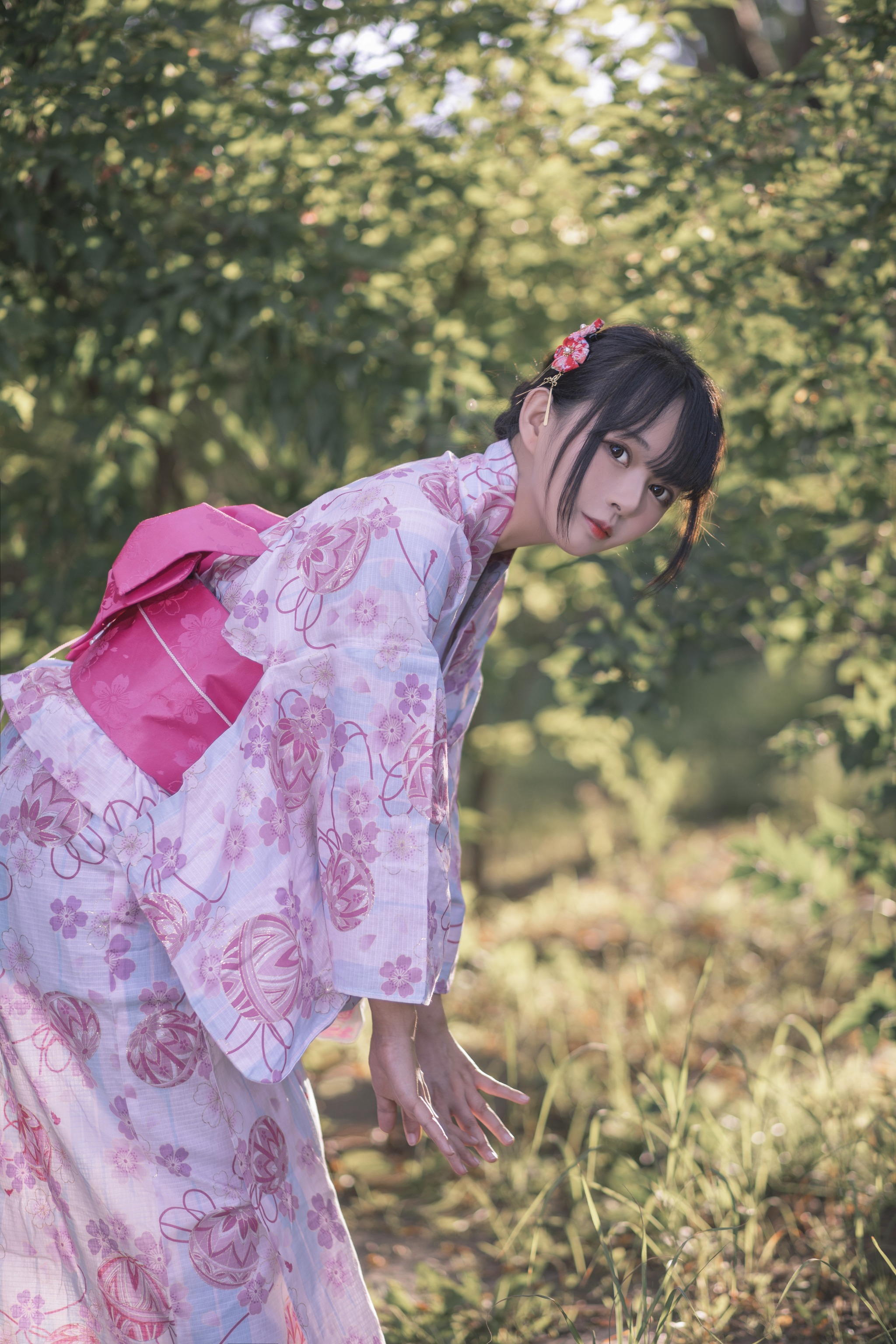 图片[1]-黑猫猫 – NO.002 和服超进化 [14P]-XikXak